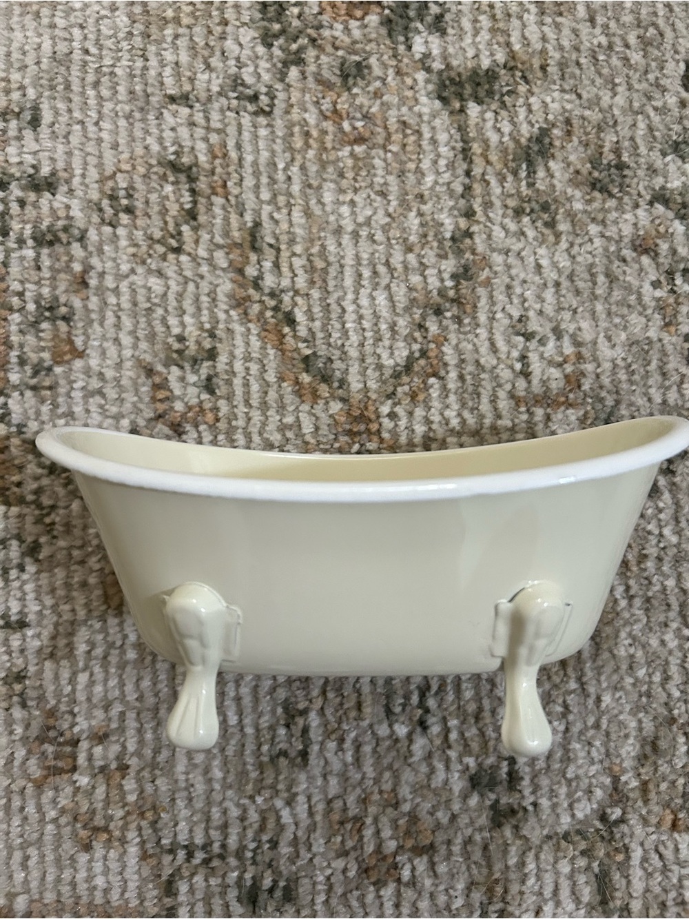Miniature Bathtub Soap Dish